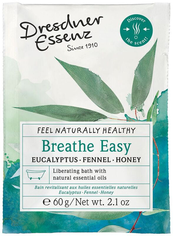 European Soaps Dresdner Essenz Breathe Easy Eucalyptus, Fennel & Honey Health Bath