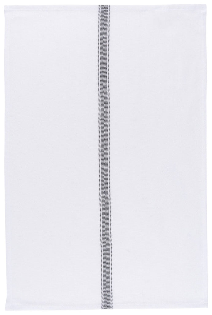 Now Designs Black Brooklyn Stripe Towel Set of 4