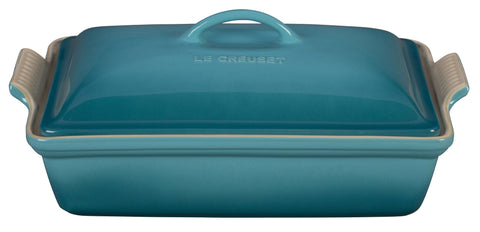 Le Creuset Heritage Rectangular Covered Casserole Caribbean