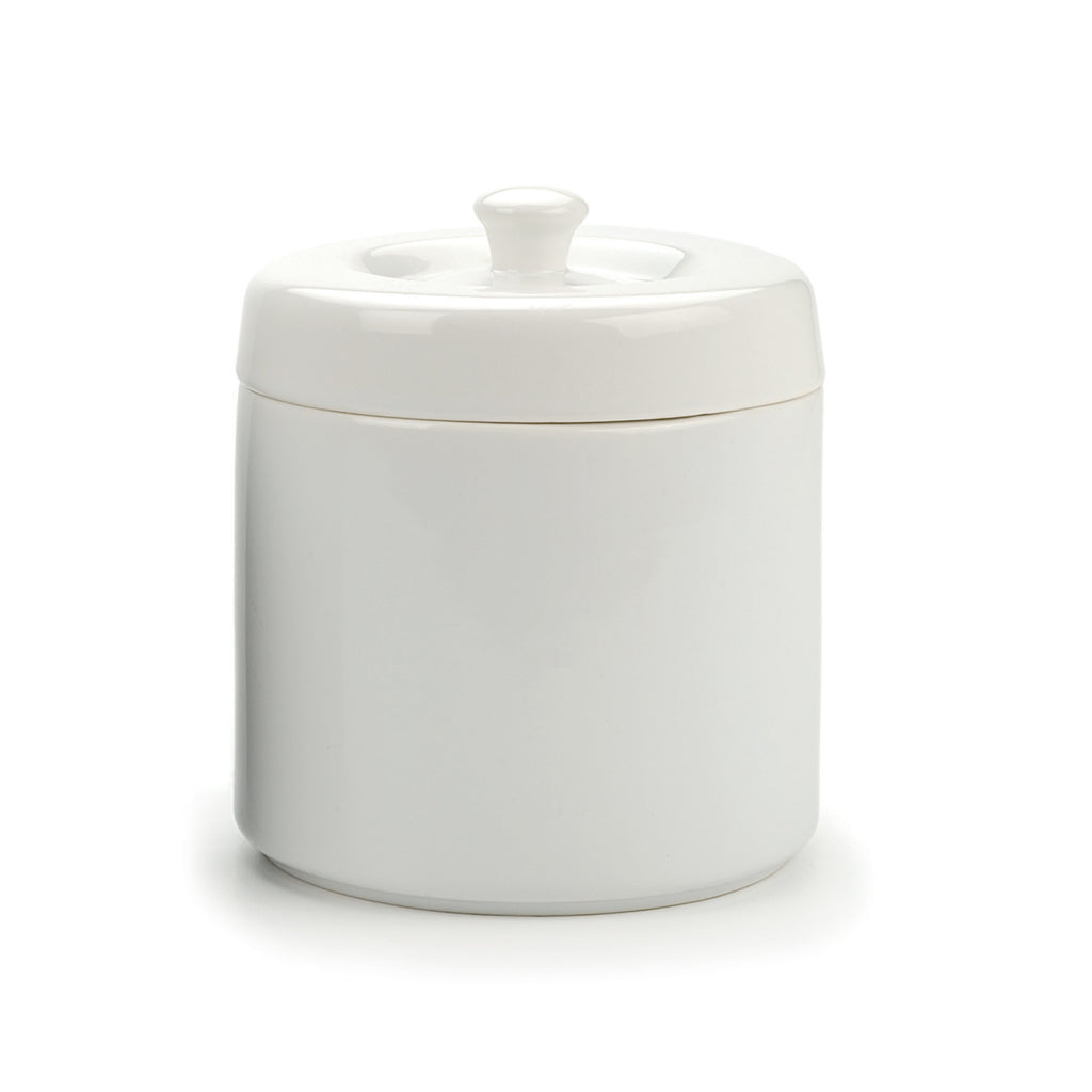 RSVP Grease Keeper White Stoneware