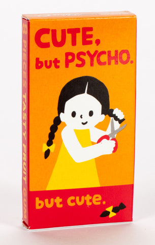 Blue Q Gum Cute But Psycho But Cute