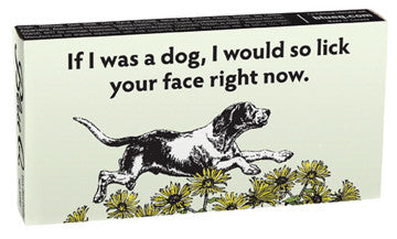 Blue Q Gum I Would Lick Your Face