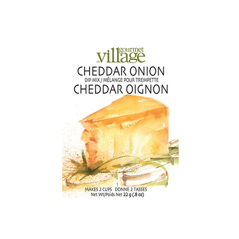 Gourmet Village Cheddar Onion Dip Mix