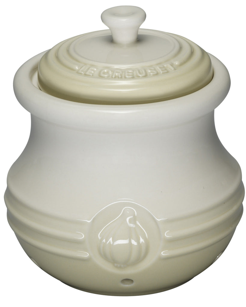 Le Creuset Meringue Garlic Keeper