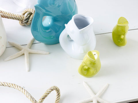 Gurgle Pot Salt and Pepper Set Kiwi