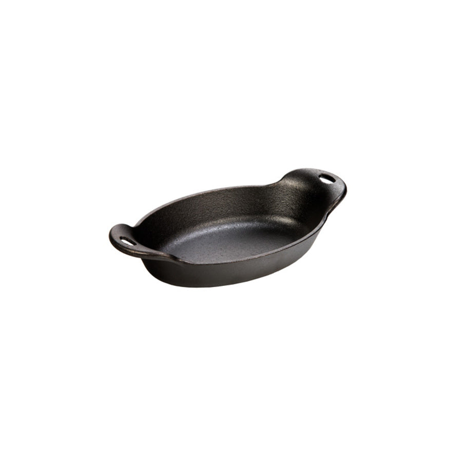 Lodge Heat-Treated 36 Ounce Oval Cast Iron Server