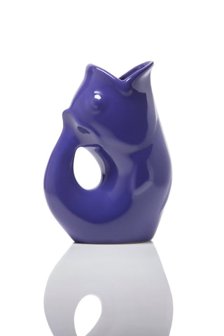 Gurgle Pot Medium Creamer Indigo