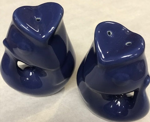 Gurgle Pot Salt and Pepper Set Indigo