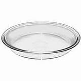 FR AH 9" Glass Pie Dish