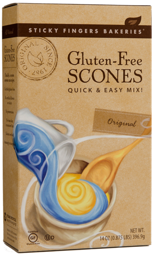 Sticky Fingers Bakery Gluten Free Scone Mix Original