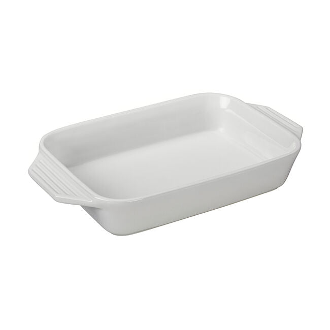 Le Creuset White 4 Qt Rectangular Dish