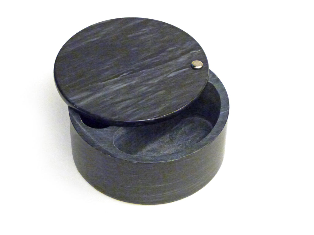 RSVP Black Marble Salt Box