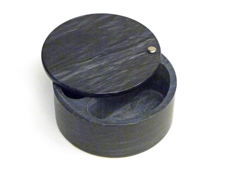 RSVP Black Marble Salt Box