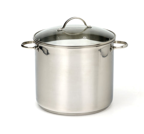 RSVP Stock Pot 12 Qt. S/S