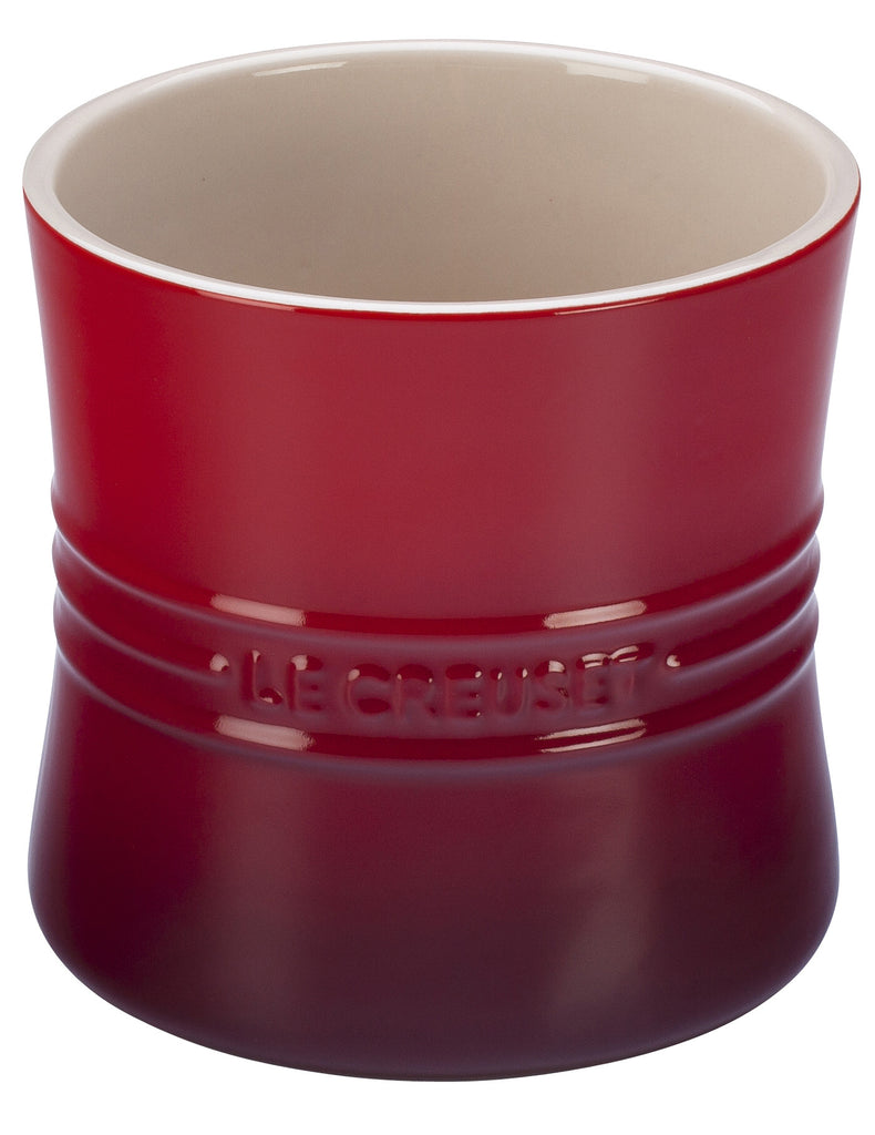 Le Creuset 2.75. Qt Cherry Utensil Crock