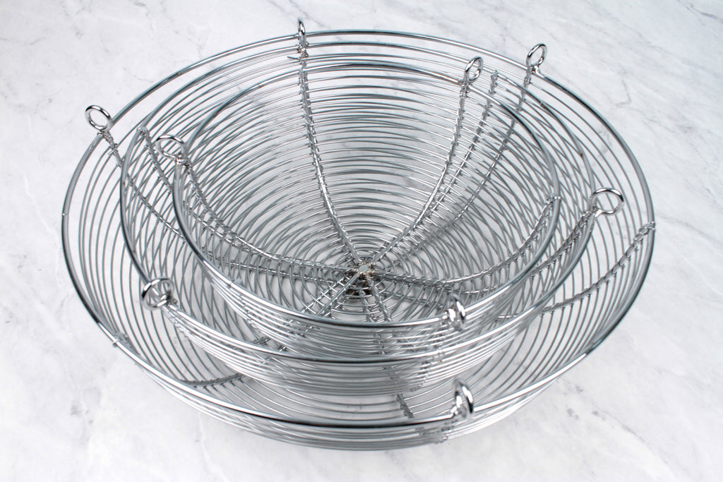 RSVP Hanging Baskets Chrome