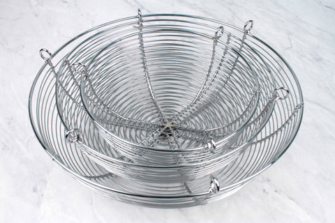 RSVP Hanging Baskets Chrome