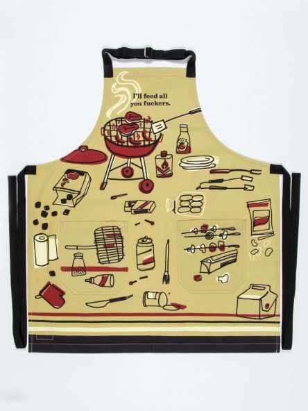 Blue Q Apron I'll Feed All You Fuckers