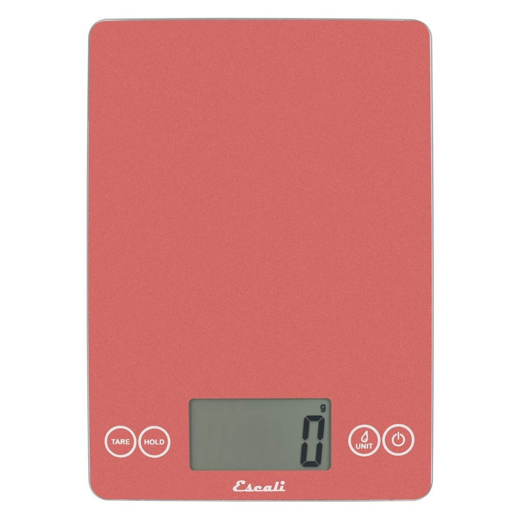 Escali Arti Digital Scale Red