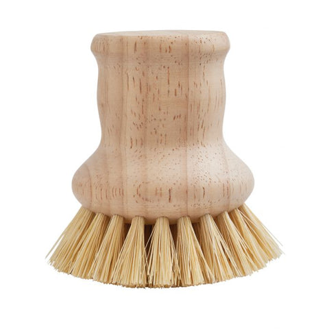 HIC Natural Bristle Vegetable and Dish Brush