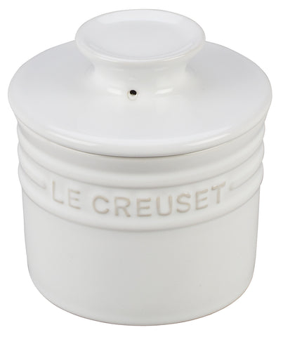 Le Creuset White Butter Crock