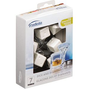 Trudeau Dice & Diamond Chills 7 piece Set
