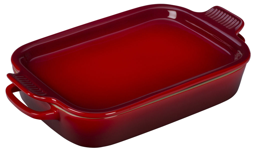 Le Creuset Cherry Rectangular Dish with Platter Lid