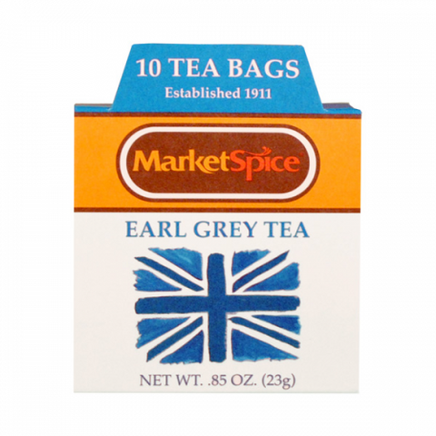 Market Spice 10 Tea Bag Boxed Earl Grey