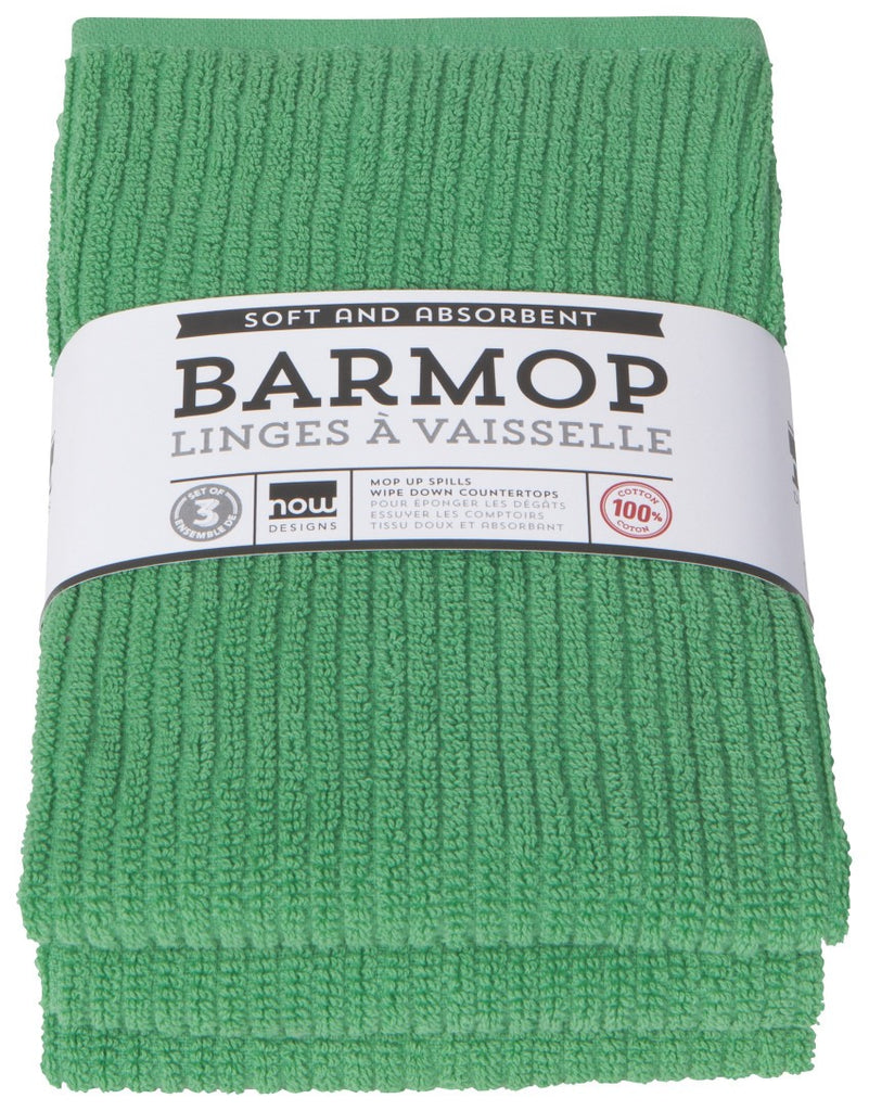 Now Designs Greenbriar Barmop Set of 3