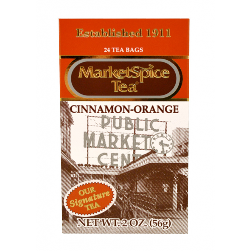 Market Spice 24 Tea Bag Cinnamon-Orange