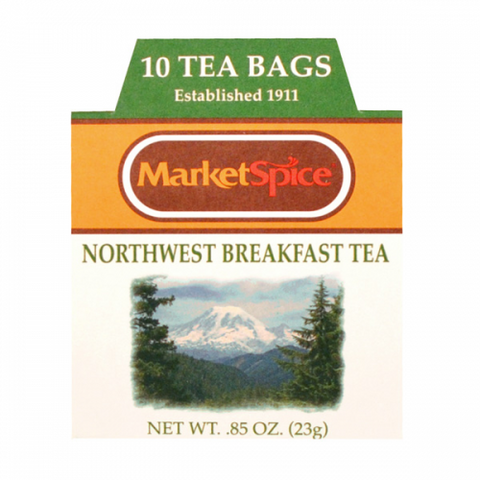 Market Spice 10 Tea Bags NW Breakfast
