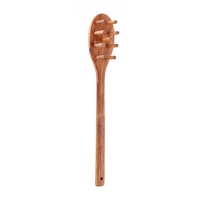 HIC Eddington's Italian Olive Wood Spaghetti Tool, 12in