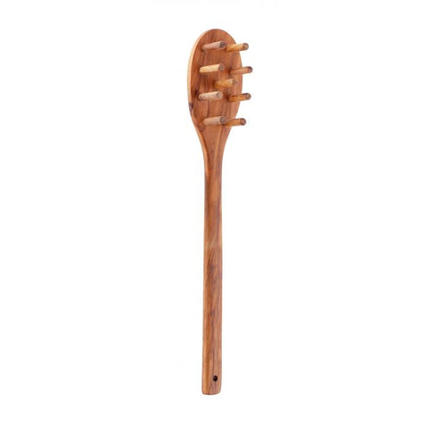 HIC Eddington's Italian Olive Wood Spaghetti Tool, 12in