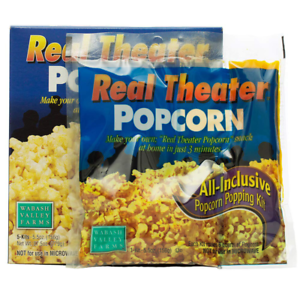 Wabash Valley Farms Real Theater Popcorn Less Salt Less Oil Kit