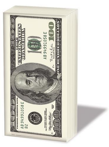 Sniffs 100 Dollar Bill