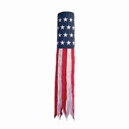In The Breeze 40"Stars & Stripes Windsock