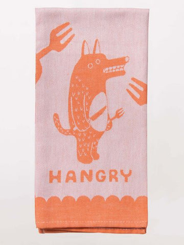 Blue Q Jacquard Dishtowel Hangry