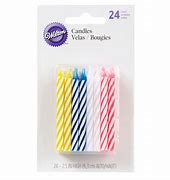 Wilton 24 Rainbow Colors Candle