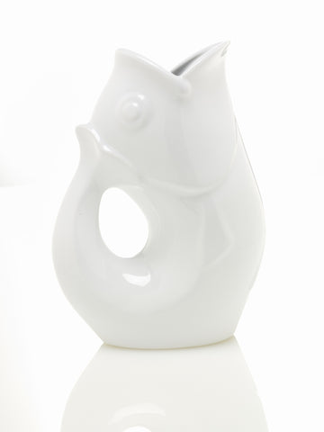 Gurgle Pot Large White