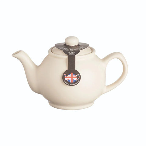 Price and Kensington Matt Cream 2 Cup Teapot