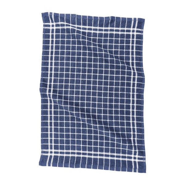 HIC Mrs. Anderson's Baking Blue Cotton Terry Kitchen Towel