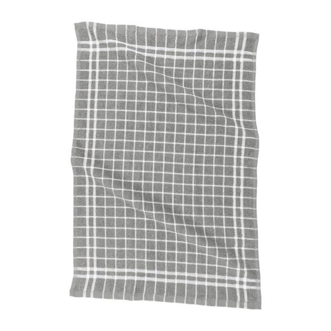 HIC Mrs. Anderson's Baking Gray Cotton Terry Kitchen Towel