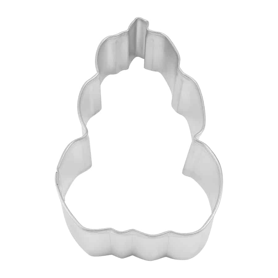 R&M Stacked Pumpkin Cookie Cutter 4"