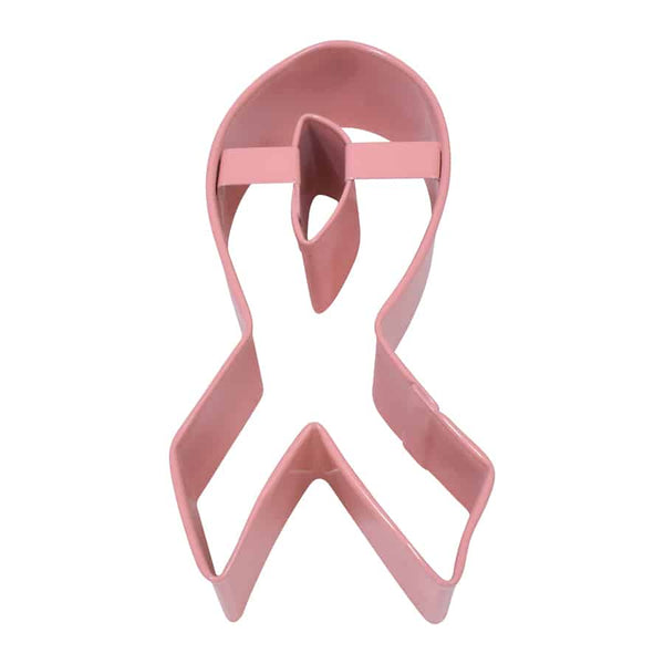 R&M Ribbon Cookie Cutter (Pink, 3.75″)