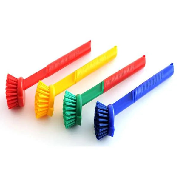 Norpro Round Dish Brush Assorted Colors