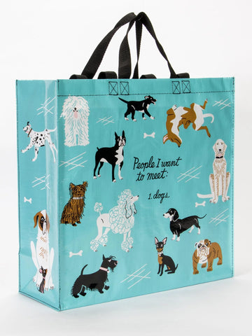 Blue Q Shopper Tote I Want to Meet Dogs