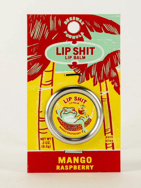Blue Q Lip Shit Mango Raspberry