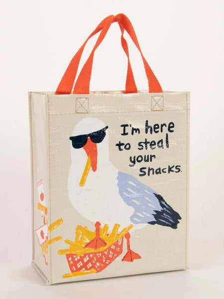 Blue Q I'm Here To Steal Your Snacks Handy Tote