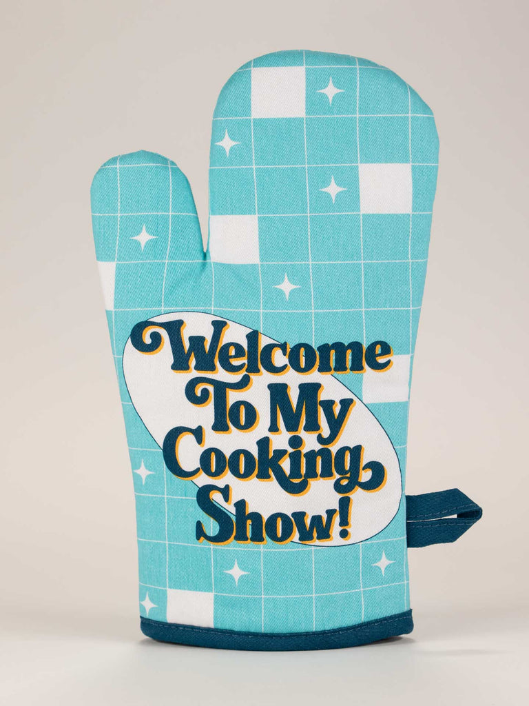 Blue Q Cooking Show Oven Mitt