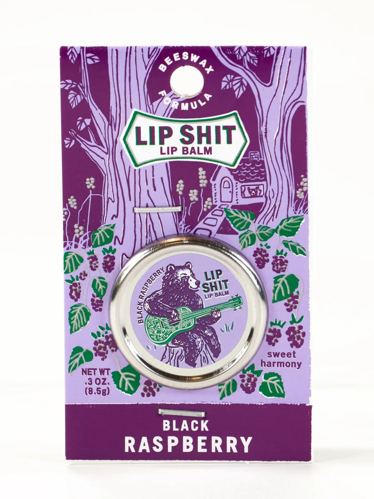 Blue Q Lip Shit Black Raspberry